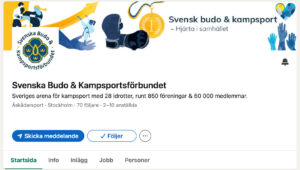 Skämrdump på förbundets LinkedIn-sida.