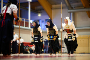 Naginata-EM, shiai damer