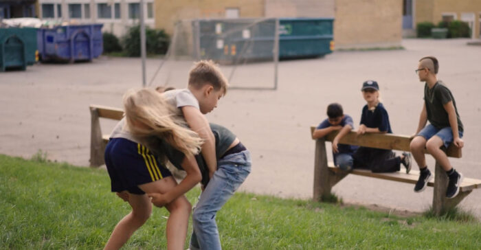 Bild från film om kamplek